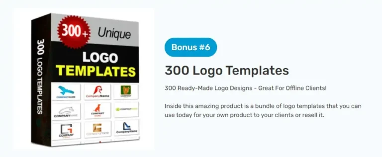 300 logo template